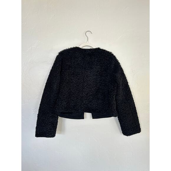 Anthropologie Molliolli Black Cropped Jacket - Picture 6 of 7